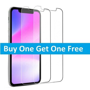 2 X Tempered Glass Screen Protector For Iphone Xs Max Clear Ebay