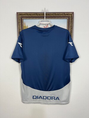 Vintage Viking FC Blue Diadora Football Shirt Soccer Mens Jersey