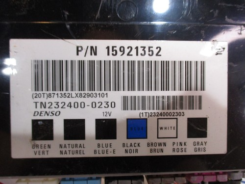 ✅ 2006 ACADIA BODY CONTROL MODULE BCU BCM OEM COMPUTER BOX TESTED 15921352 - Picture 13 of 14