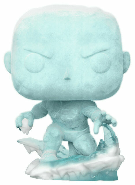 Funko Pop! Heroes: Iceman (Flocked) (Funko Shop) Vinyl Figure for sale online | eBay