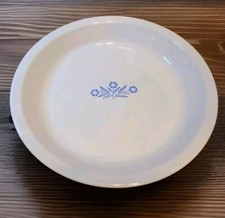 VINTAGE Corning Ware Blue Corn Flower P-309 Pie Plate 9โ MADE IN USA EUC