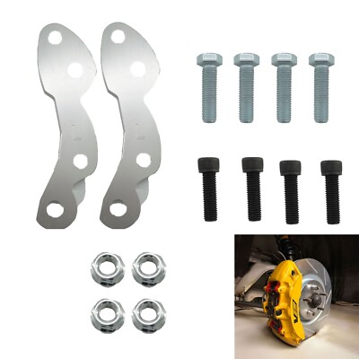 FRONT Only CTS-V Brake Caliper Adapter Kit for MK4 Supra/SC Chassis SC300 SC400