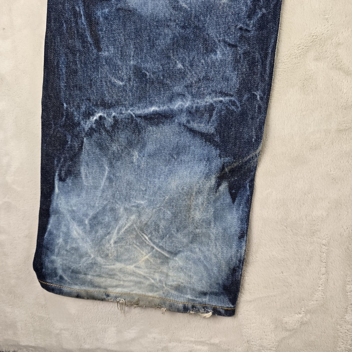 Vintage LEVIS 501 XX Jeans Mens 44x31 Acid Wash Button Fly Blue
