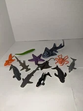 12 Ocean Animals Safari Ltd Plastic Animal Toys