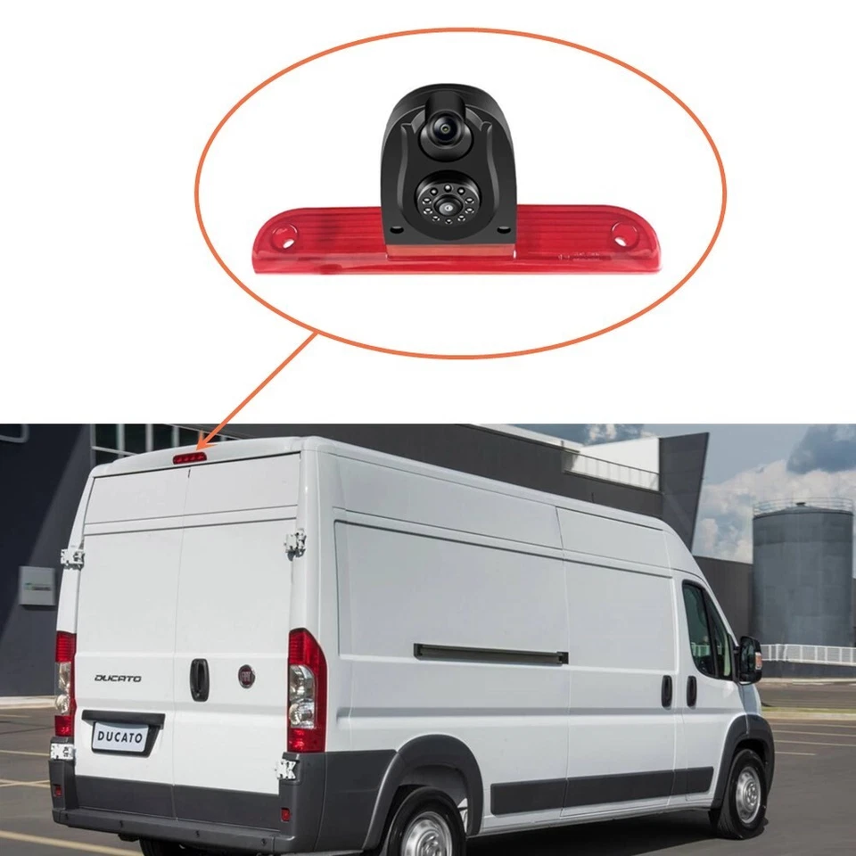 Backup Reverse Dual Camera &7'' Rear View Monitor for Fiat Ducato/ Peugeot Boxer - Image 2 of 4