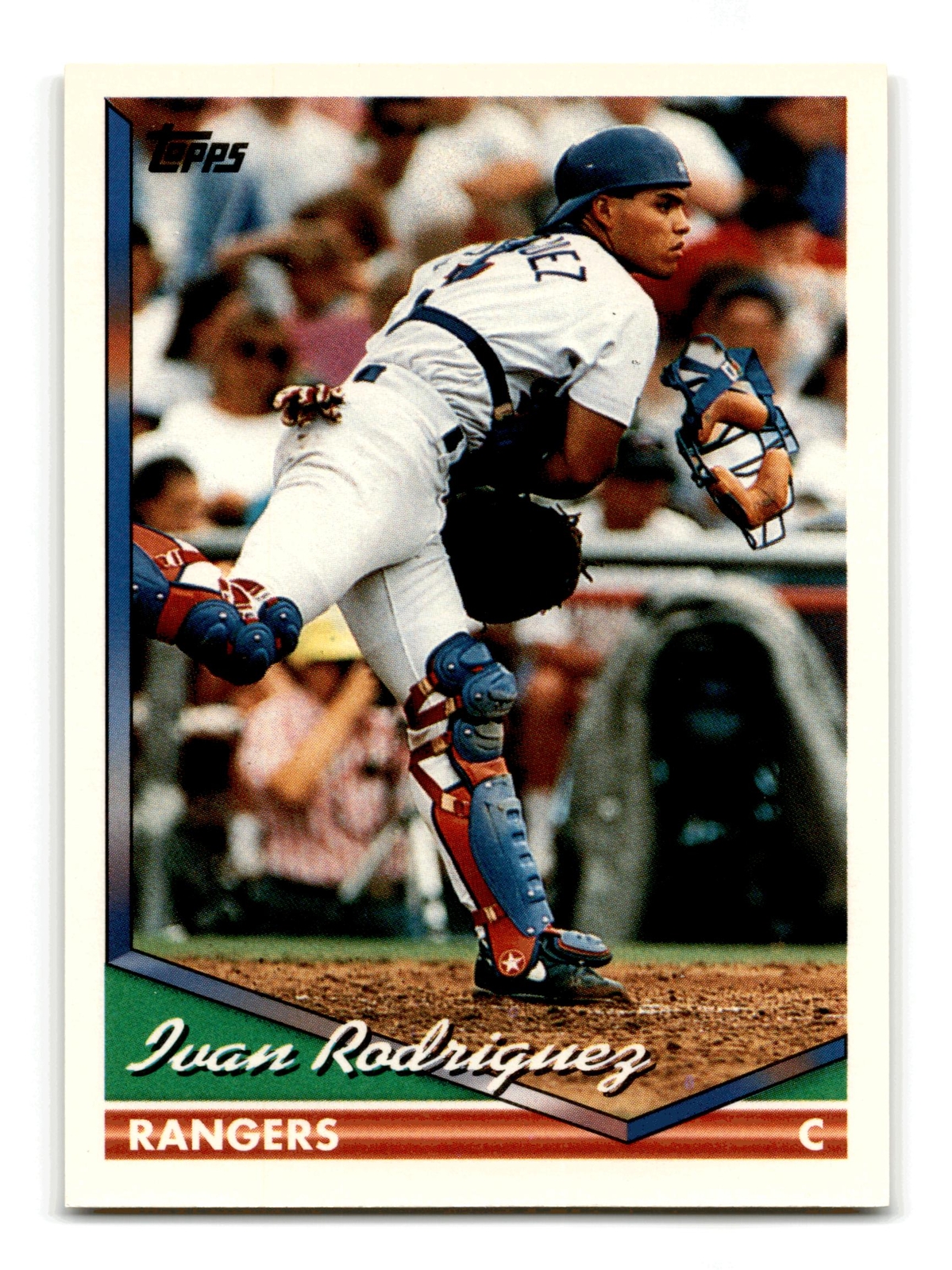 Ivan Rodriguez 1994 Topps #165 Texas Rangers NM-MINT