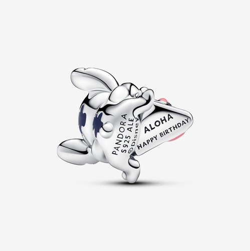 *BRAND NEW* Pandora Moments Silver Disney Stitch Birthday Cake Charm 793189C01 - 第 2/5 張圖片