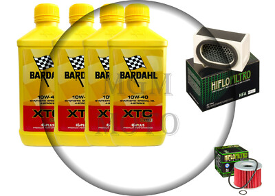 BARDAHL XTC C60 10W40 - Kit Olio E Filtri Per Kawasaki KLE Versys 650 (2008-2014) | Manutenzione Motore - Foto 3