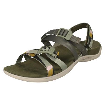 Damen Merrell Freizeit Riemchen Sandalen ''District 3 Backstrap Web''