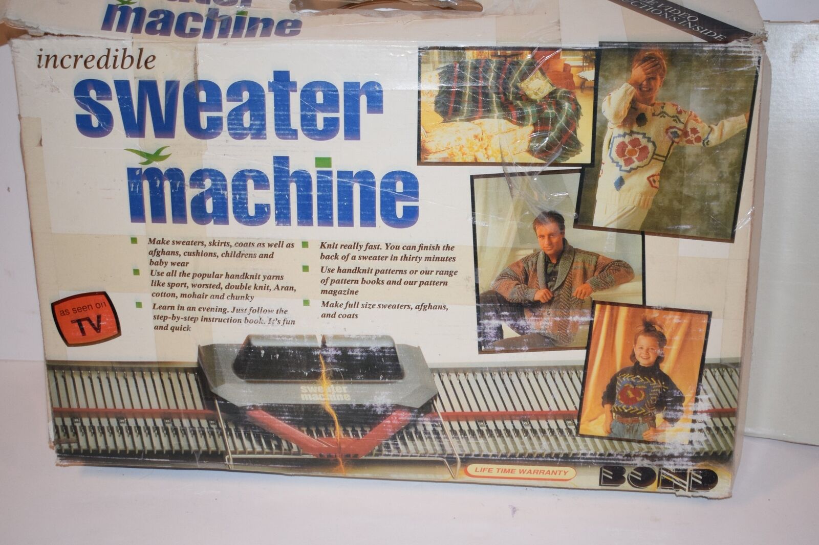 BOND INCREDIBLE SWEATER MACHINE Complete Knitting… - image 1