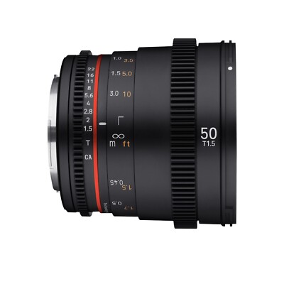 Rokinon 50mm T1.5 Cine DSX Full Frame Lens for Canon RF Mount