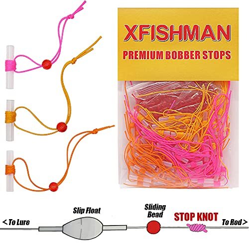 BobberStoppersforFishingLineSlipBobbersFloatsStopsKnotandBeads (As... eBay
