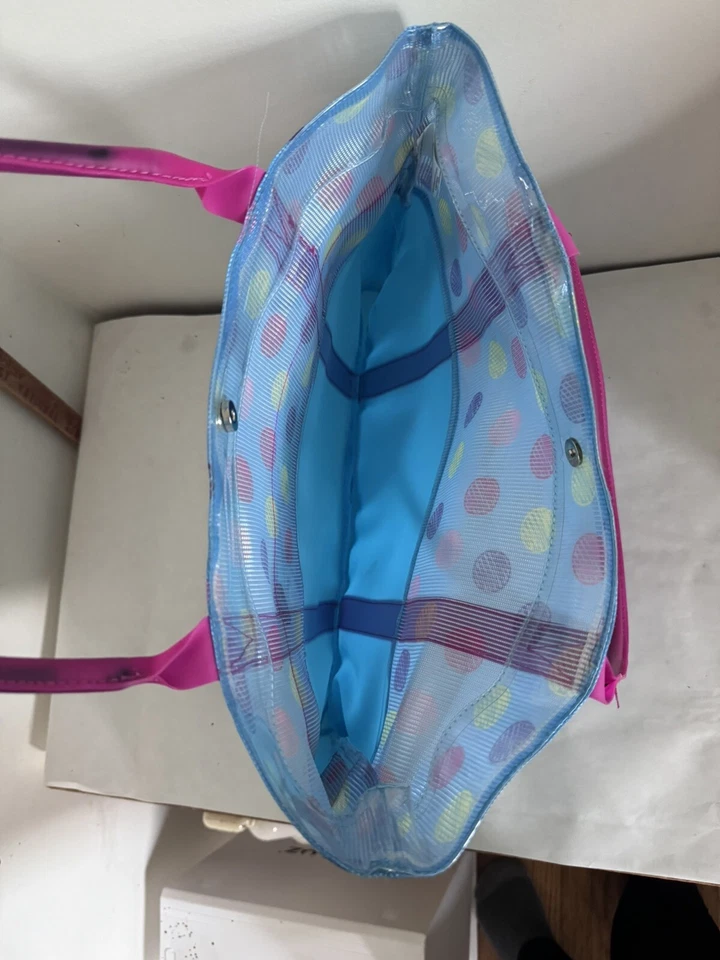 NUEVO Bolso de Playa Shopkins Bolso de Mano con Accesorio Bolso Adjunto Foto 4 de 4