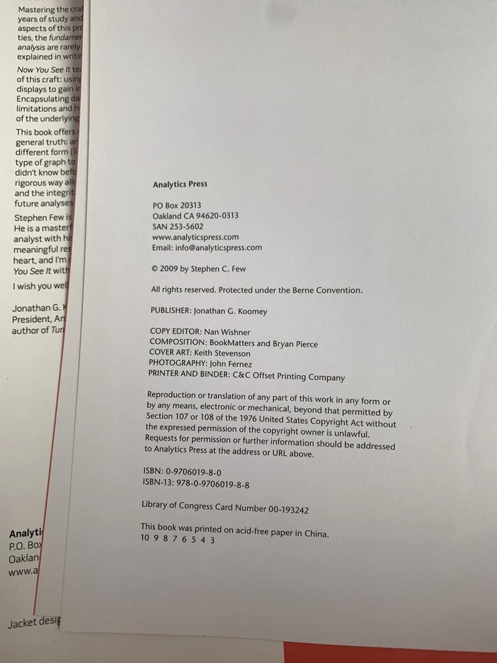 NOW YOU SEE IT Stephen Few visualization techniques quantitative analysis - Image 3 of 4