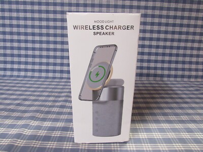 COLSUR Bluetooth Speaker, Night Light 3 in 1 Mag-Safe Wireless Charger FREE SHIP