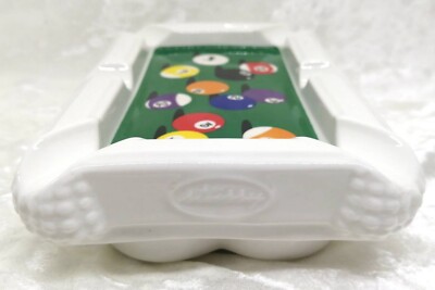 Stussy CERAMIC Billiards Pool Table Ashtray Cigar RARE With Stussy CERAMIC Billiards Pool Table Ashtray Cigar RARE With