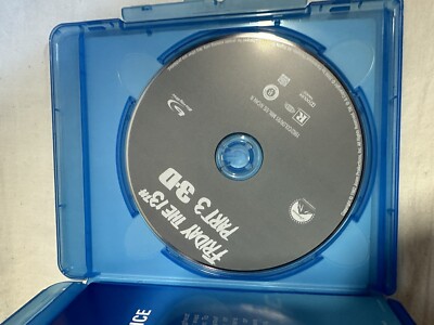 Friday the 13th Uncut & Part 3 3-D Blu-ray Movie Set 883929302178