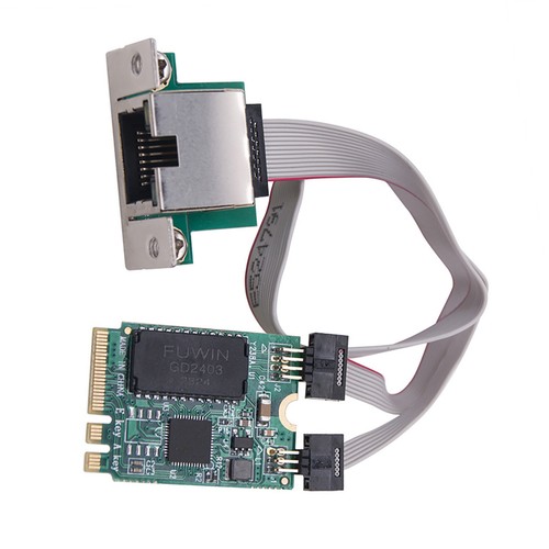 M.2 A+E Key 2.5G Ethernet-Adapter | RJ45 Netzwerkkarte | Für Windows & Linux