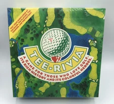 TEE-RIVIA GOLF TRIVIA Board Game - New - Sealed. 1994 DSH Enterprises