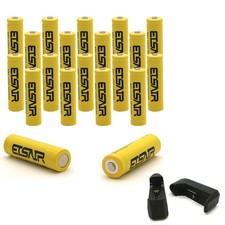 20pcs 2800mAh 14500 Battery Rechargeable Li-ion 3.7V Batteries Cell 2pc Charger