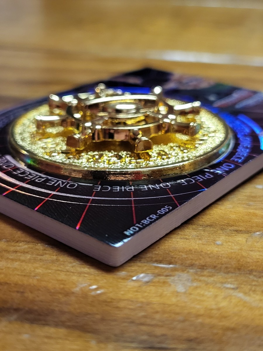 One Piece Textured Holo Subset Foil BCR 005 Insert Roronoa Zoro