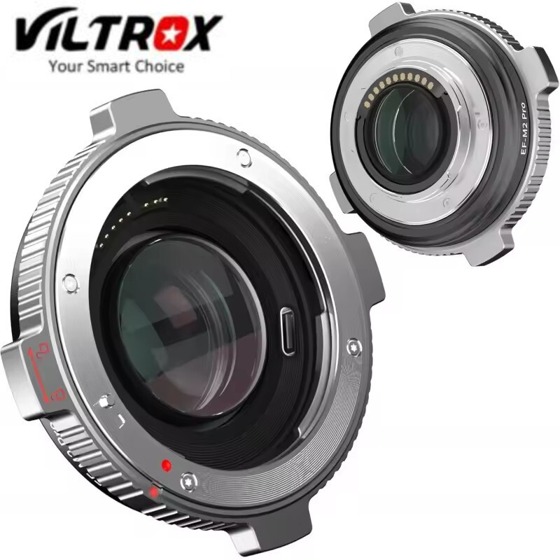 VILTROX EF-M2 Pro Autofokus Objektivadapter für Canon EF Objektiv auf M4/3 M43 Kameras
