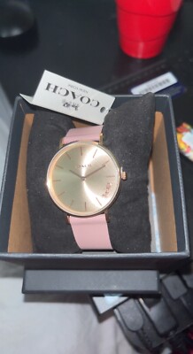 coach watch women brand new pink with tags and box | eBay display picture 3