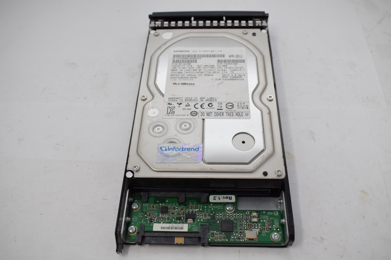 Hitachi 0F12458 - 2TB 7.2K RPM 64MB Cache SATA 3.5