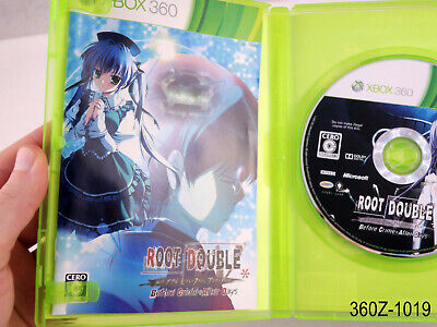 Xbox 360 Game Used Easy Achievement Japan Anime Visual Novel Root Double 