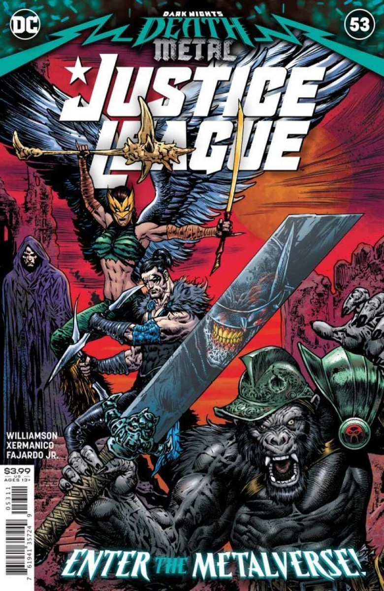 Justice League #53-57 Cover A Set Dark Nights Death Metal Tie In