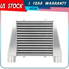 Universal Turbo Intercooler T-6061 Aluminum 11"x 11"x 3" Natural Finish