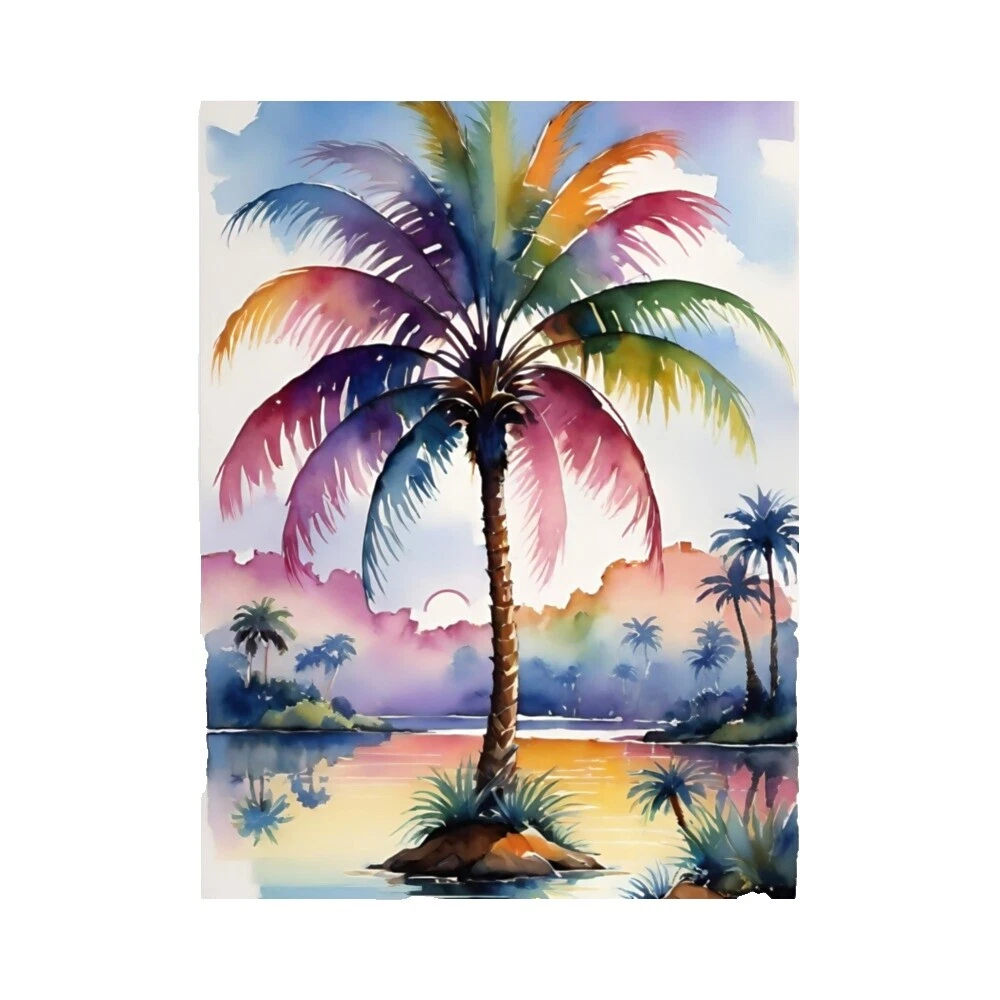 Palm Tree carteles de decoración para el Hogar