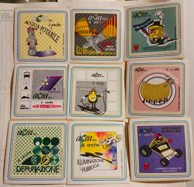 ACEA - 9 stickers - adesivi | eBay