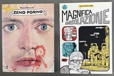 Bacilieri Zeno Porno 2005 + Magnifica desolazione 2007 KAPPA edizioni come nuovo