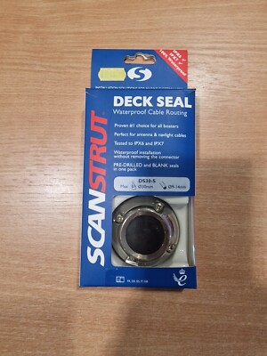Scanstrut Deckdichtung DS30-S. Wasserdicht Kabeldichtung 316 Edelstahl. NEU