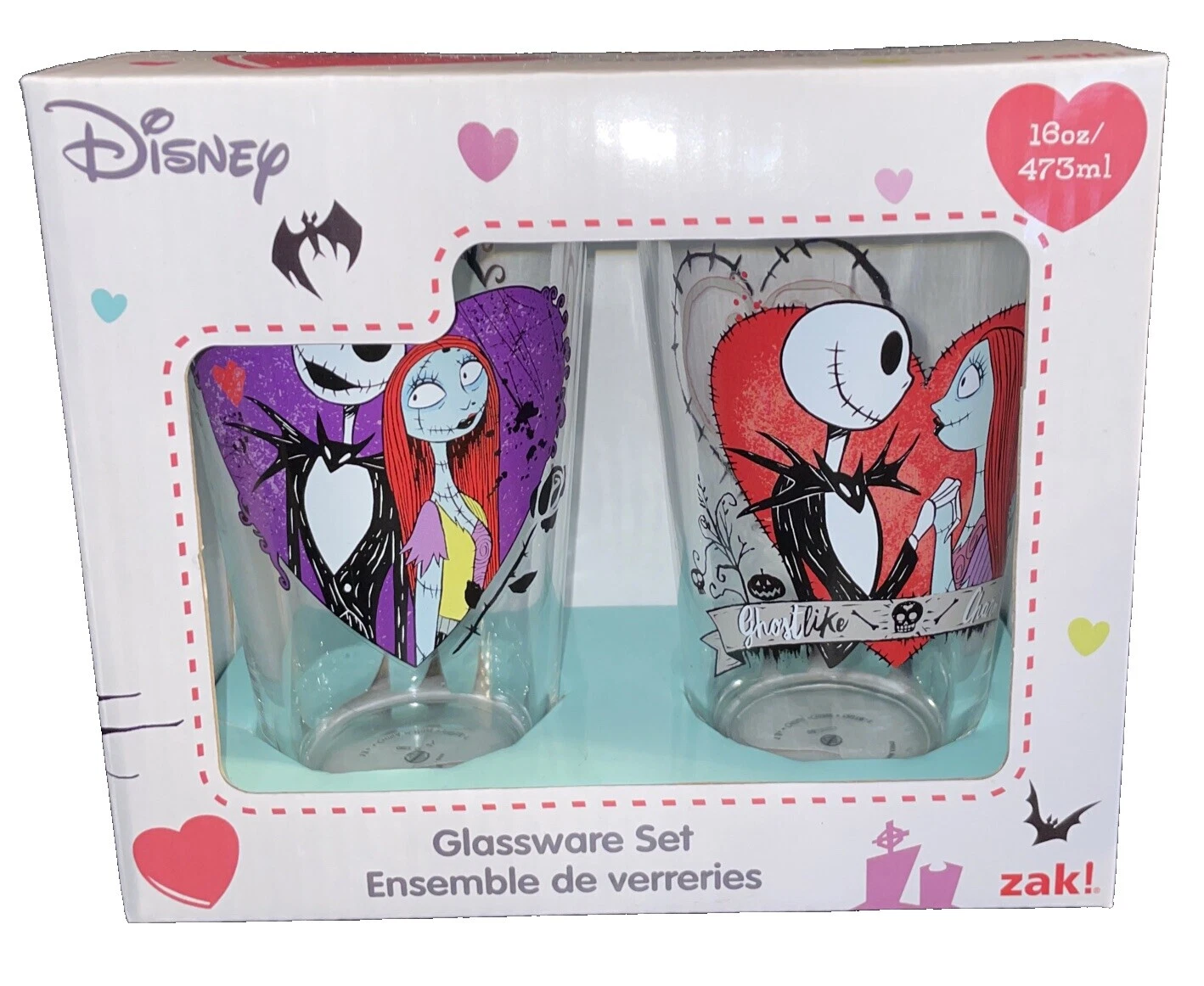 Cristalería de vidrio Zak y recipientes