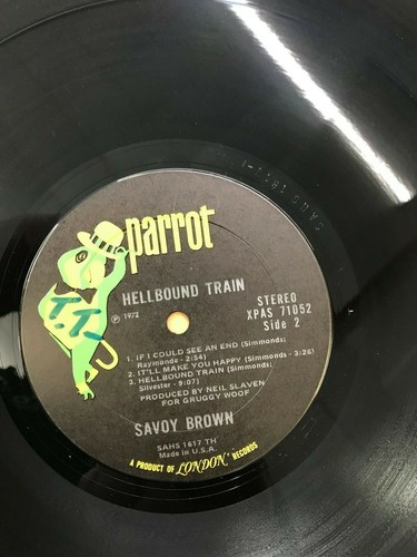 SAVOY BROWN Hellbound Train PARROT LP VG+ xpas 71052 - Picture 4 of 7
