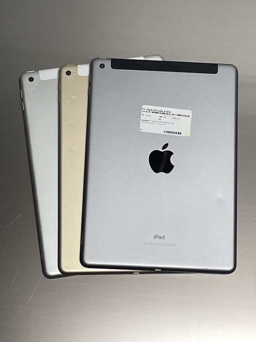 Original Apple iPad 6th A1893 A1954 Generation Housing Rear Back Original Apple iPad 6th A1893 A1954 Generation Housing Rear Back