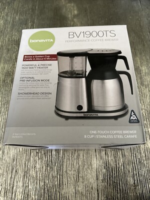Bonavita Cup Coffee Maker, One-Touch Pour Over Brewing with Thermal  Carafe, SC 669900466127|