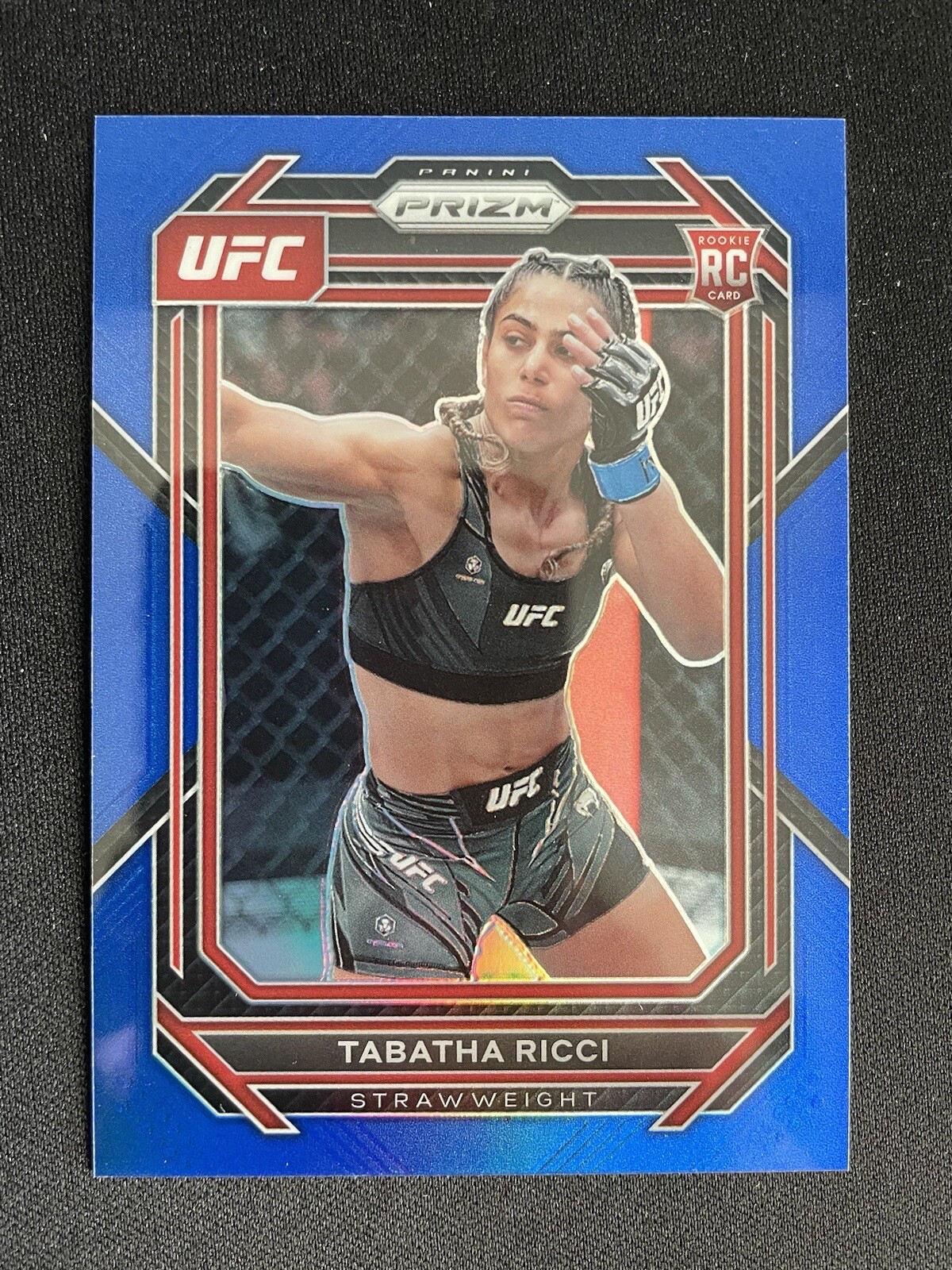 2023 Panini Prizm UFC Blue Prizm Tabatha Ricci RC /175 #108 Rookie
