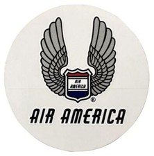 Air America Peel & Stick Decal, Vietnam War, Laos, Vintage Aviation  DEC-0122