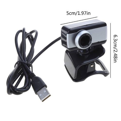 Webcam USB microphone intégré ordinateur caméra de diffusion en direct ordinateur portable pince cam - Photo 8/8