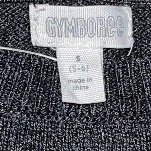 Gymboree Girls Gray Sweater Tight Knit Invent Your Future Small NWT - Picture 4 of 7