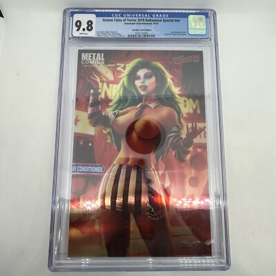 Grimm Tales Of Terror  2019 Halloween NYCC Z Rated Metal Variant LTD25 CGC 9.8