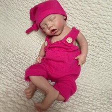18" Reborn Baby Full Body Platinum Silicone Realistic doll Soft newborn Girl
