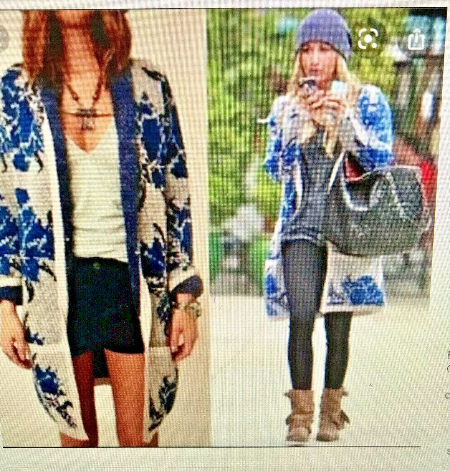 free people flower power cardigan