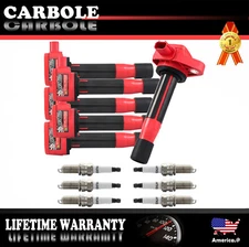 6 PACK For 2008-2012 Honda Accord High Performance Ignition Coil+Spark Plug 3.5L