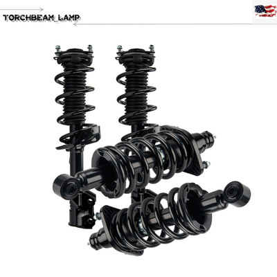  For 2007 2008 2009 2010 2011 Honda CR-V CRV Front & Rear Struts & Coil Spring