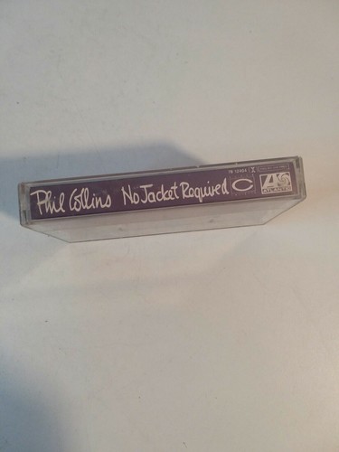 Phil Collins No Jacket Required Cassette Tape 1985 Atlantic - Picture 4 of 4