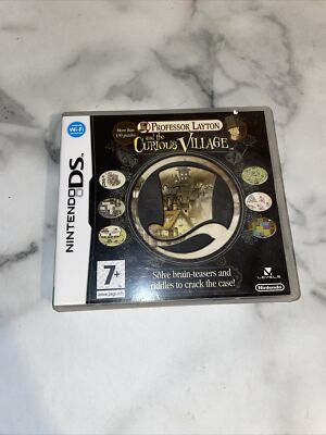 DS Spiel - Professor Layton und das neugierige Dorf - 7+, Denksportaufgaben lösen etc.